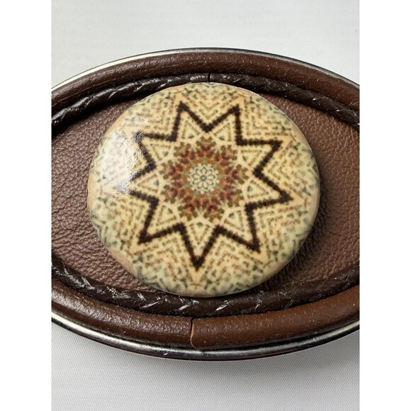Buckle Rage Belt Buckle – Southwestern Star Mosaic - Picture 2 of 6